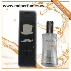 Perfume para hombre Nº158 de marca blanca equivalente 212 VIT CAROL HERRERO 100ml