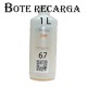 PERFUME DE MUJER N67 MARCA BLANCA EQUIVALENTE AGUA DE GIOGIAR ARMARI