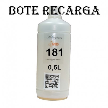 Perfume para hombre Nº181 TIERRA D´HERMOS de marca blanca equivalente 100ml