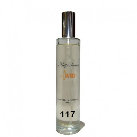 Perfume para hombre Nº 117 de marca blanca equivalente 7.5 LOVEE 100ml