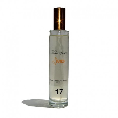  perfume Nº17 para mujer de marca blanca equivalente HALLOWiN J. DEL POZ 100ml