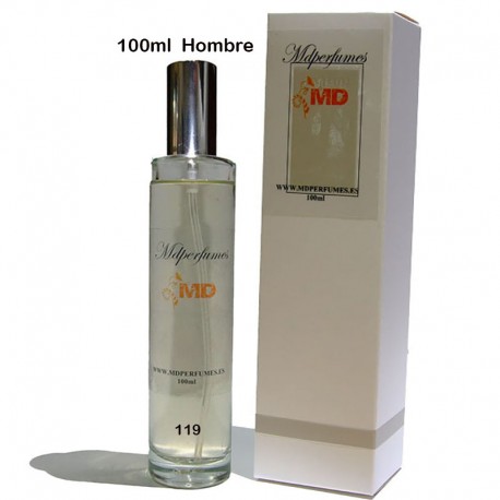  Perfume para Hombre Nº119 EGOISTA PLATINO de marca blanca equivalente 100ml